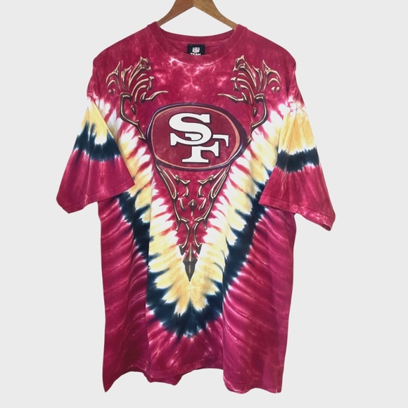 NFL Team Apparel Other - Vintage Y2K San Francisco 49ers NFL Tie Dye T Shirt 2XL